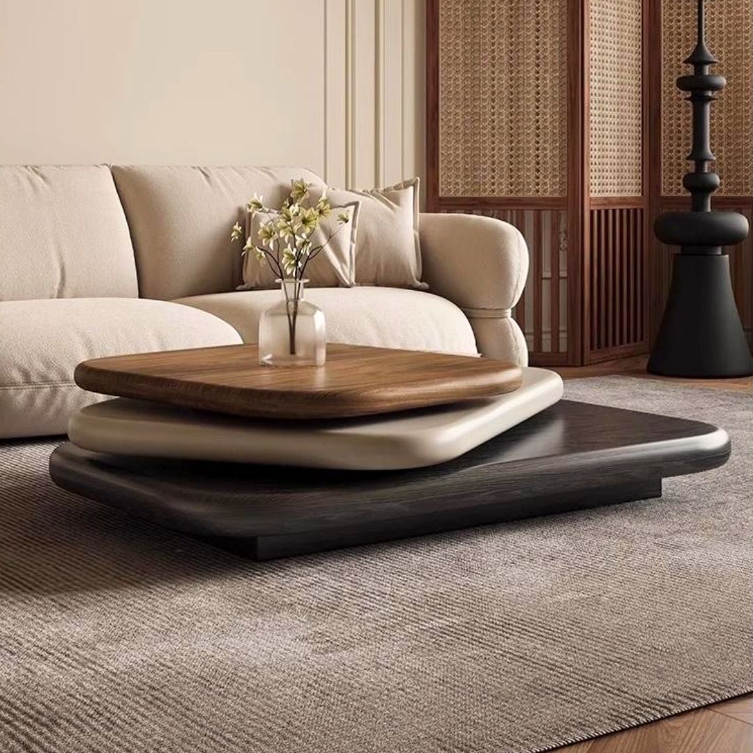 Zen – Skulpturelt og lagdelt salongbord